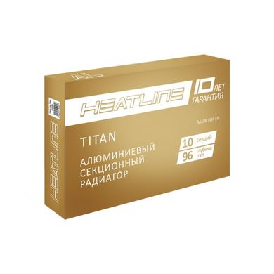 Радиатор алюминиевый Heat Line Titan 500/96