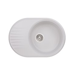 Кухонна мийка Qtap CS 7451 White (QT7451HI650)
