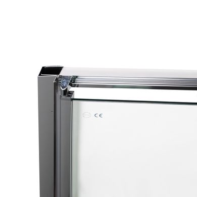 Душевая дверь в нишу Qtap Gemini CRM209.C6 90х190 см, стекло Clear 6 мм, покрытие CalcLess