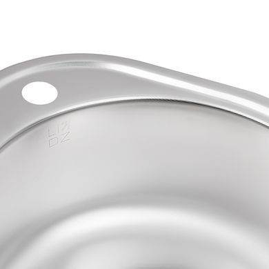Кухонна мийка Lidz 4843 0,6 мм Decor (LIDZ484306DEC)