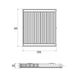 Радиатор стальной Aquatronic 11-К 500х2200 боковое подключение