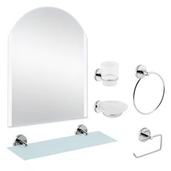 Набір для ванної кімнати SW 22-100 з дзеркалом 5 в 1