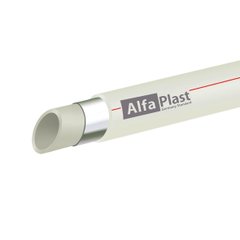 Труба PPR Alfa Plast Evolution PPR/AL/PPR армированная алюминием 25